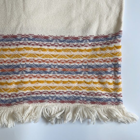 Madewell | Tops | 3 For 3 Madewell Fringe Jacquard Sweater | Poshmark